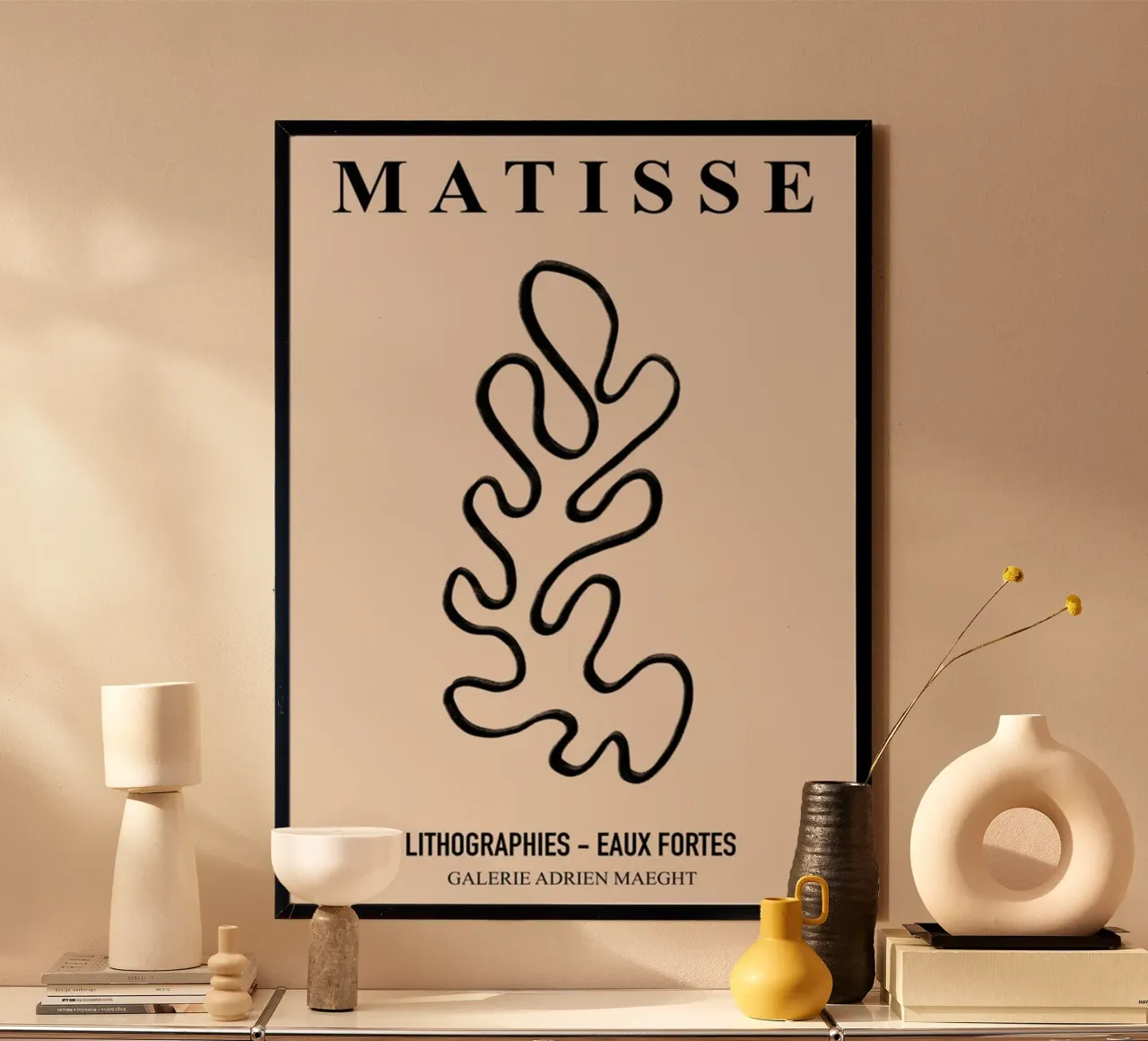 Litografie - Acqueforti poster con telaio in alluminio da DODOLAN STORE