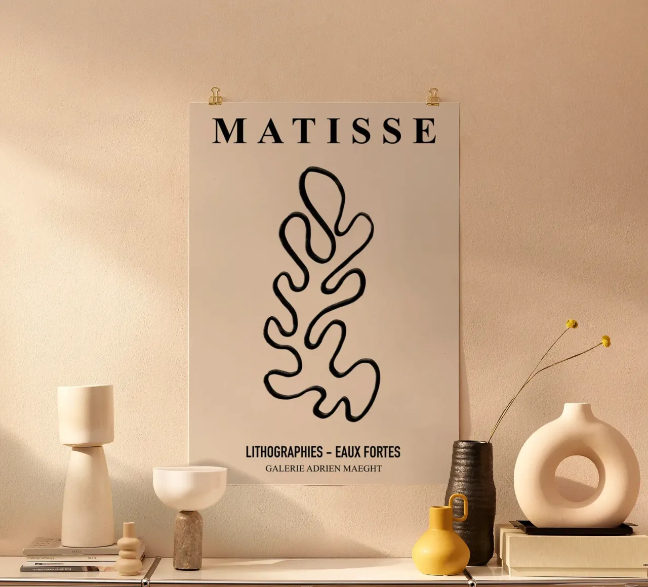 Litografie - Acqueforti poster con telaio in alluminio da DODOLAN STORE