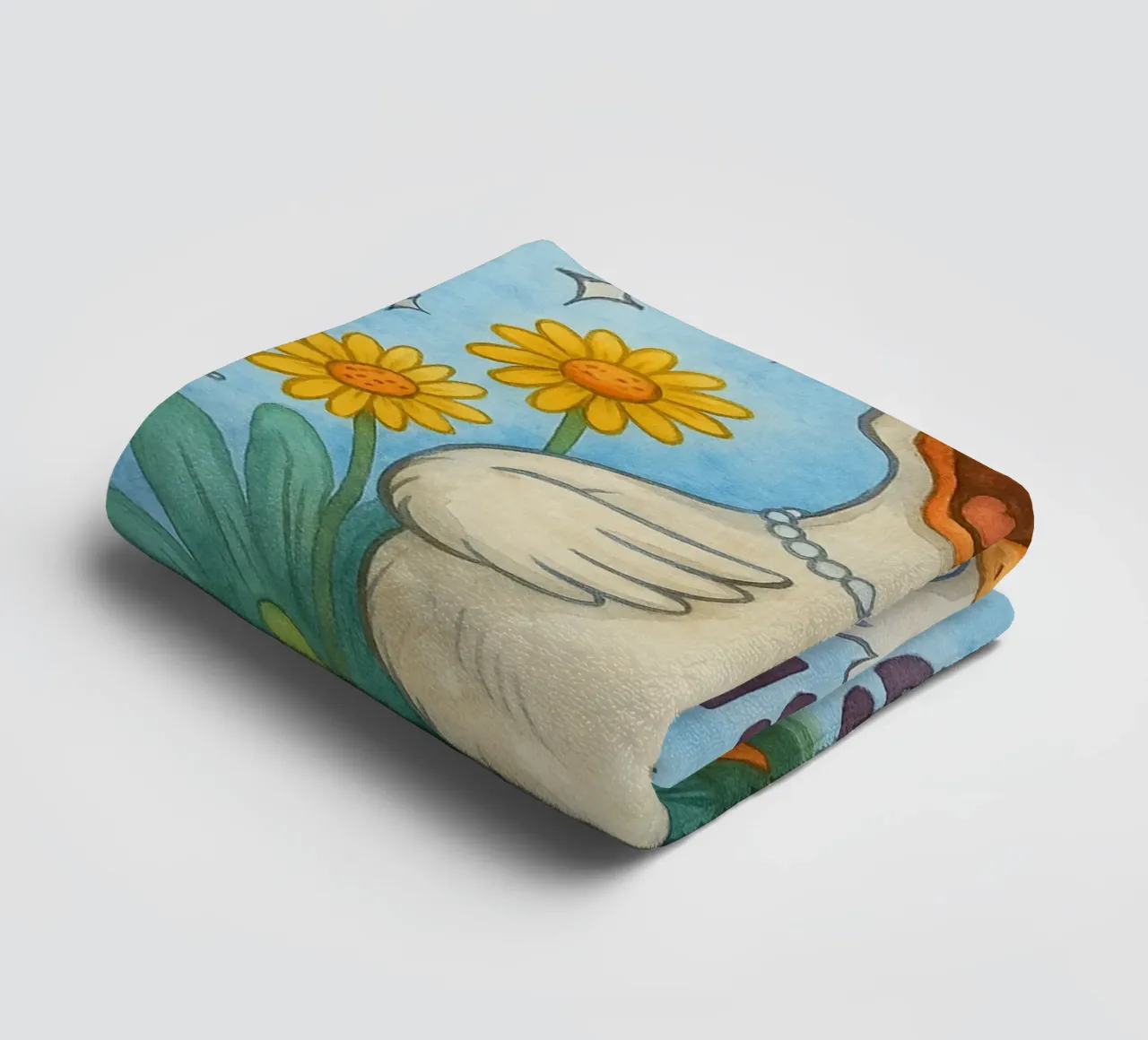 my flabers have funny duck towel by limous