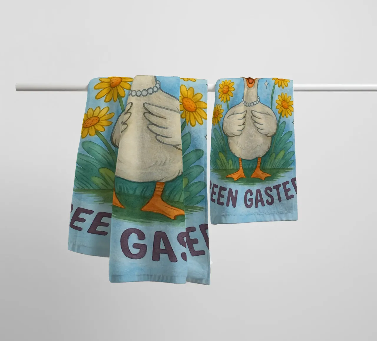 my flabers have funny duck towel by limous