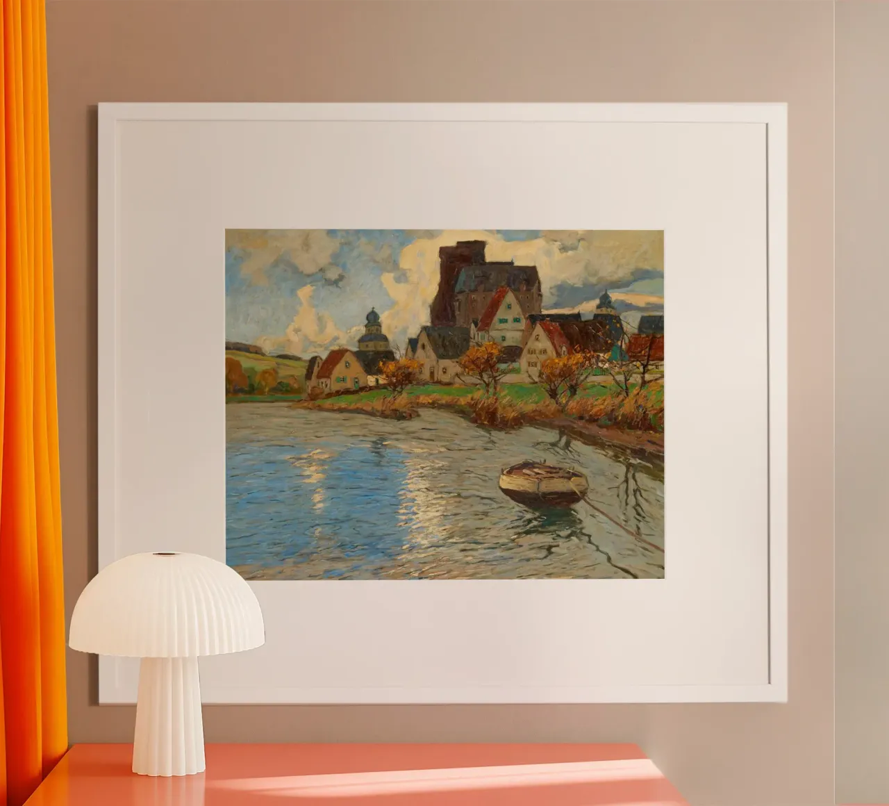 Lago Otto Ackermann poster con telaio in plastica da The Bakulans