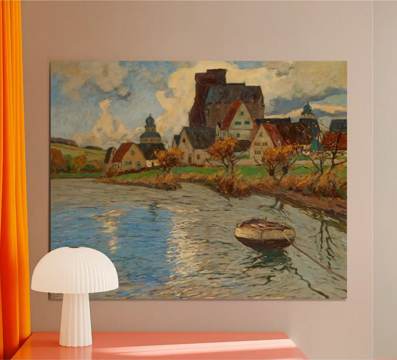 Lago Otto Ackermann poster con telaio in plastica da The Bakulans