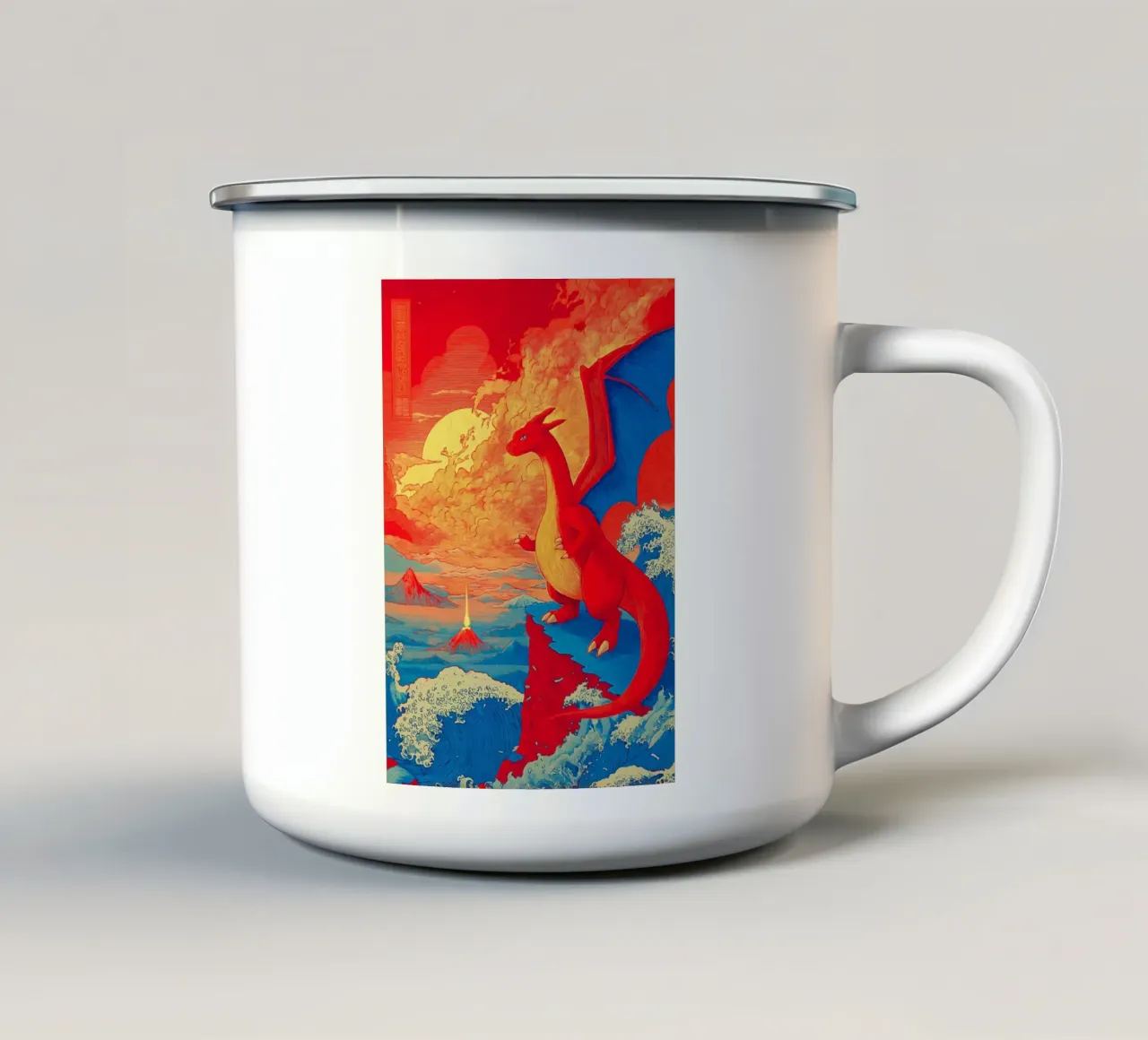 Pokemon tazza in smalto da Fleur de Lys