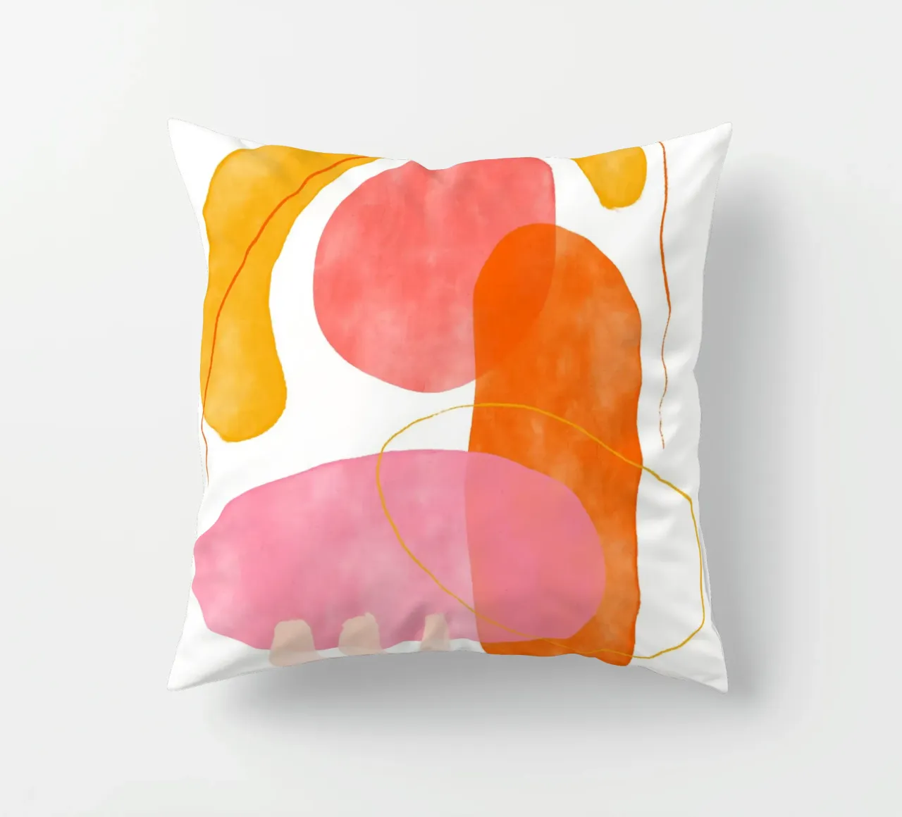Playing Shaped No 5 cuscino da treechild