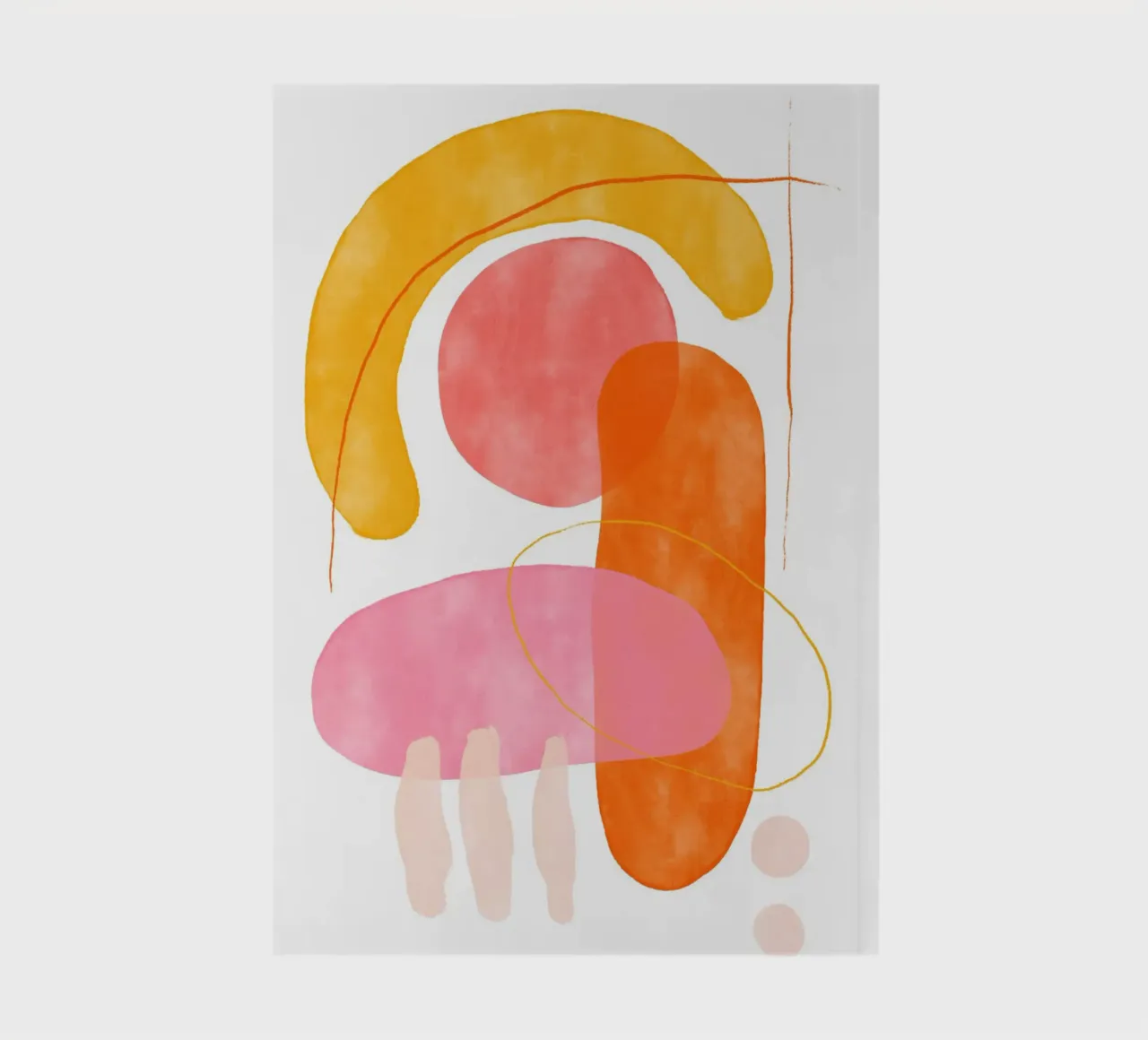 Playing Shaped No 5 notebook by treechild