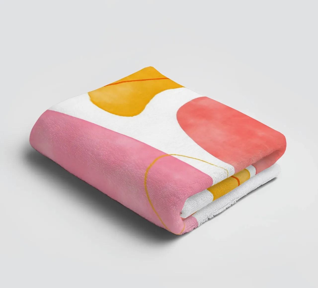 Playing Shaped No 5 asciugamano da bagno da treechild
