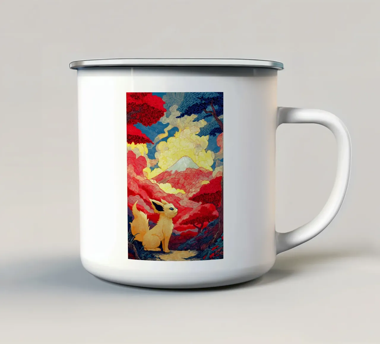 Pokemon tazza in smalto da Fleur de Lys