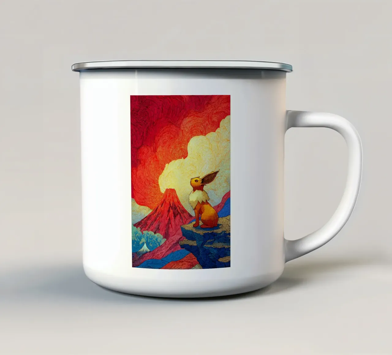Pokemon tazza in smalto da Fleur de Lys