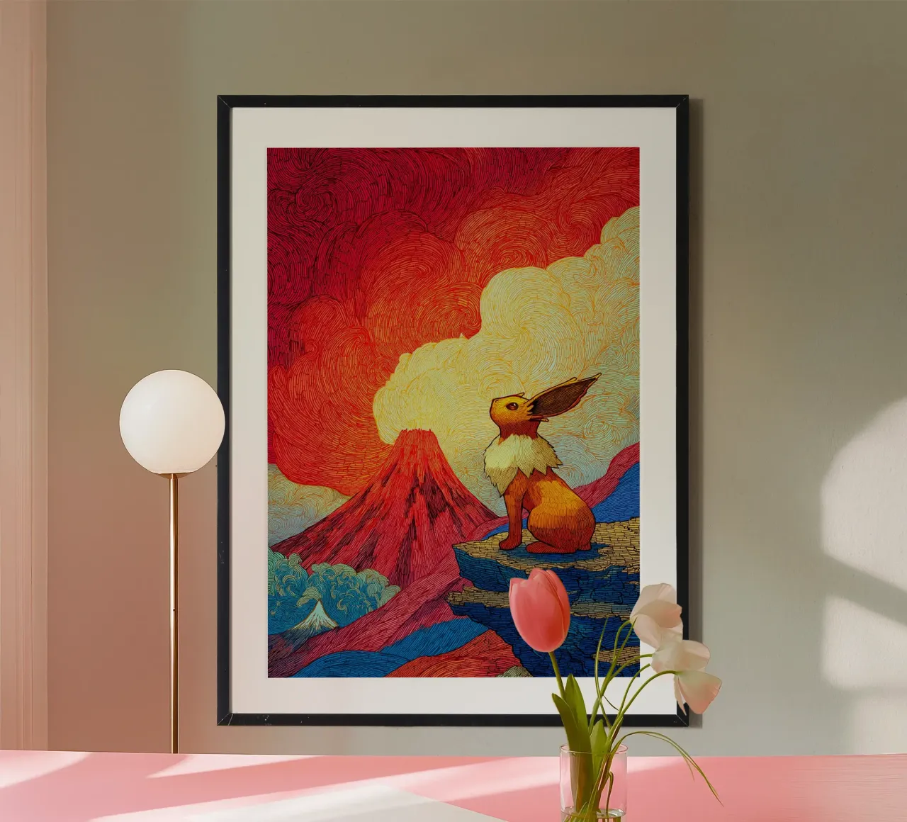 Pokemon poster da Fleur de Lys