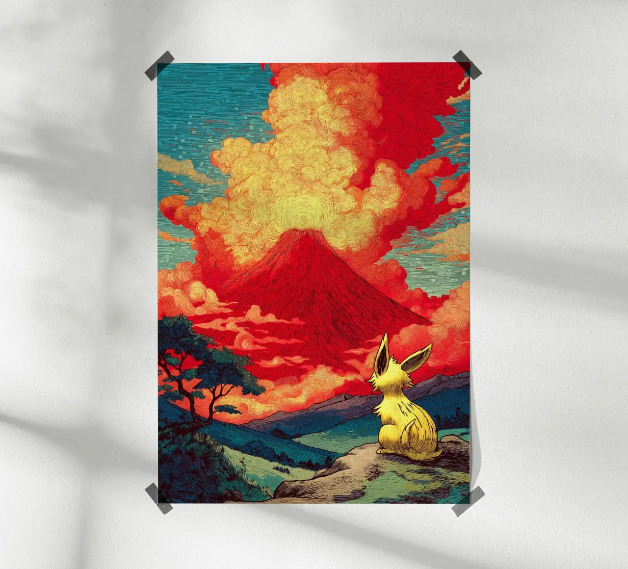 Pokemon poster da Fleur de Lys