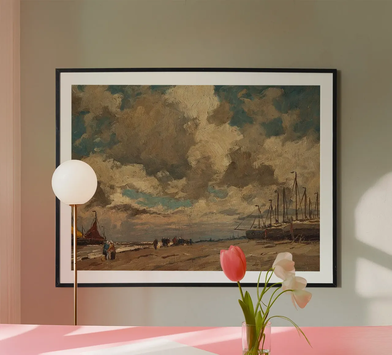 Otto Ackermann Seashore Estilo Abstracto poster de The Bakulans