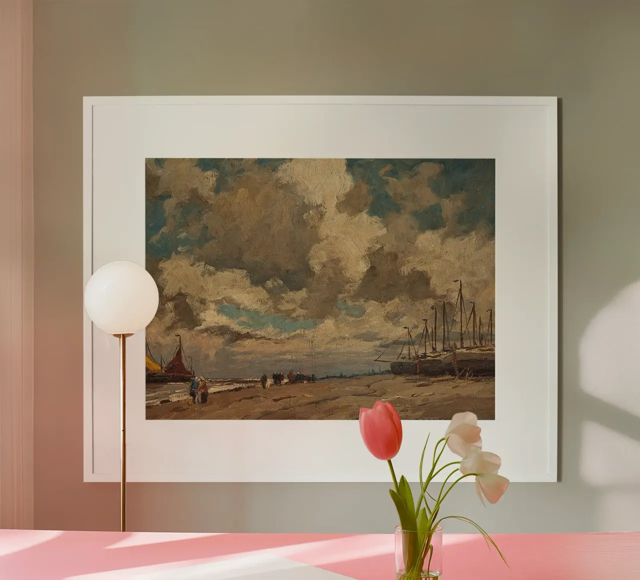 Otto Ackermann Seashore Estilo Abstracto poster de The Bakulans