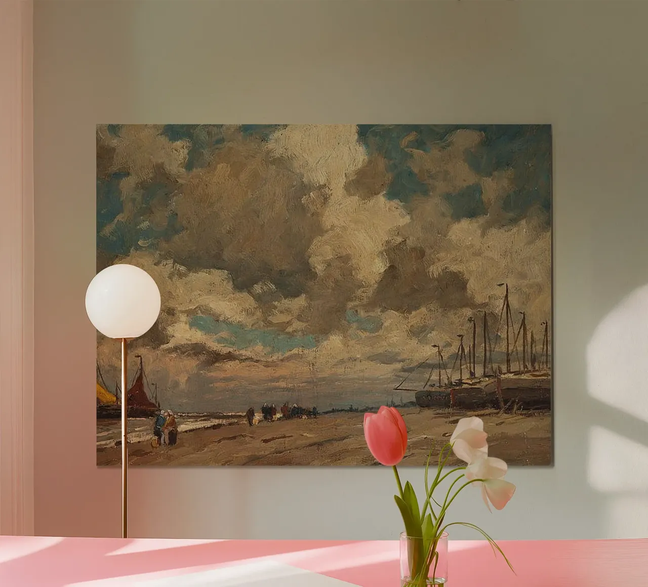 Otto Ackermann Seashore Estilo Abstracto poster de The Bakulans