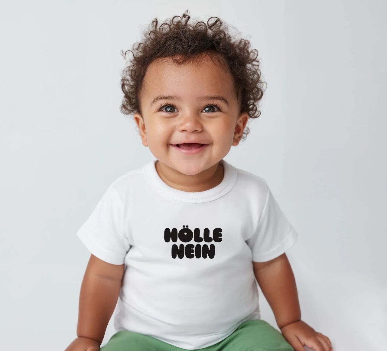 Hölle Nein Baby T-Shirt von Verplanungsagentur