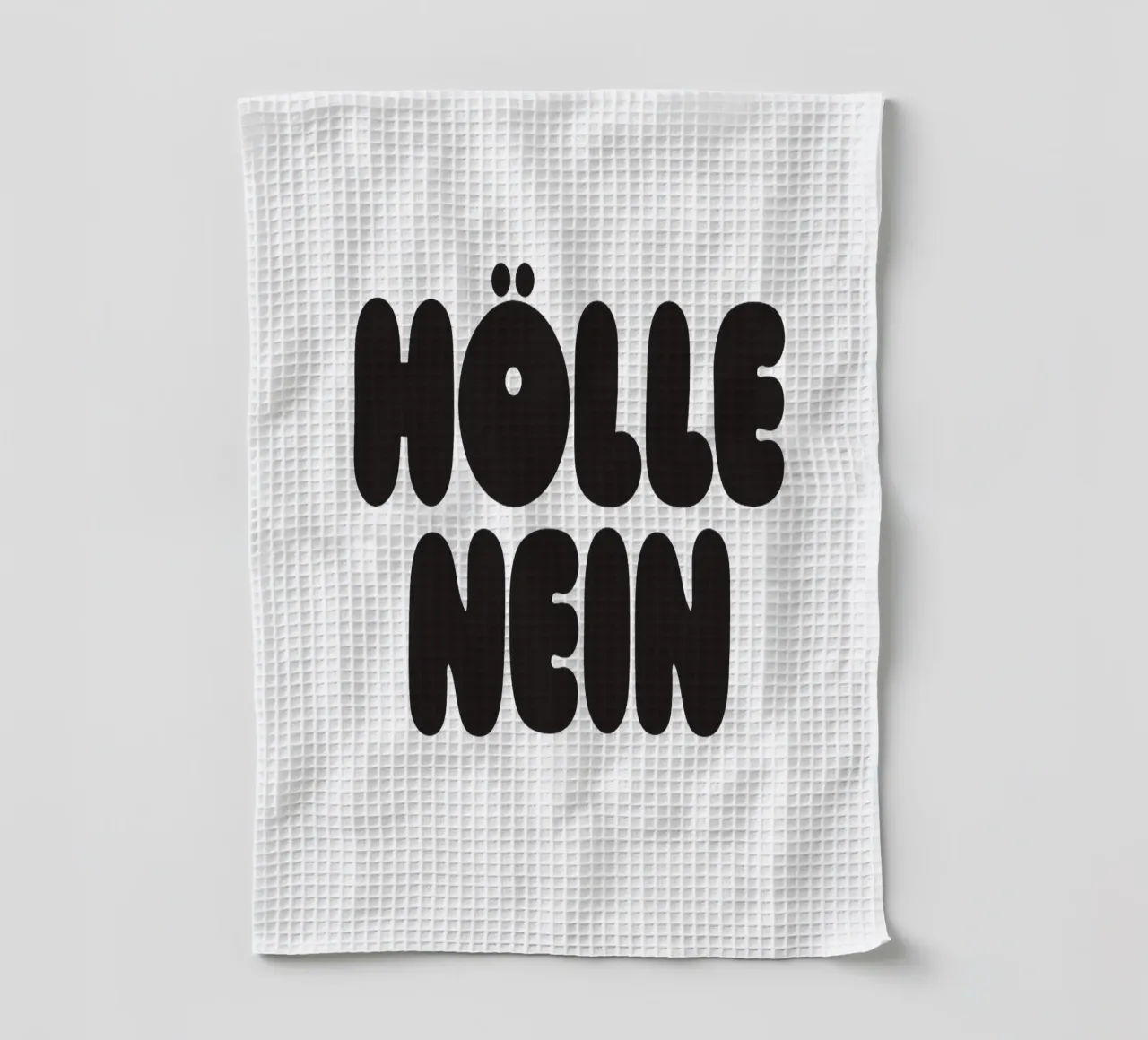 Hölle Nein Geschirrtuch von Verplanungsagentur