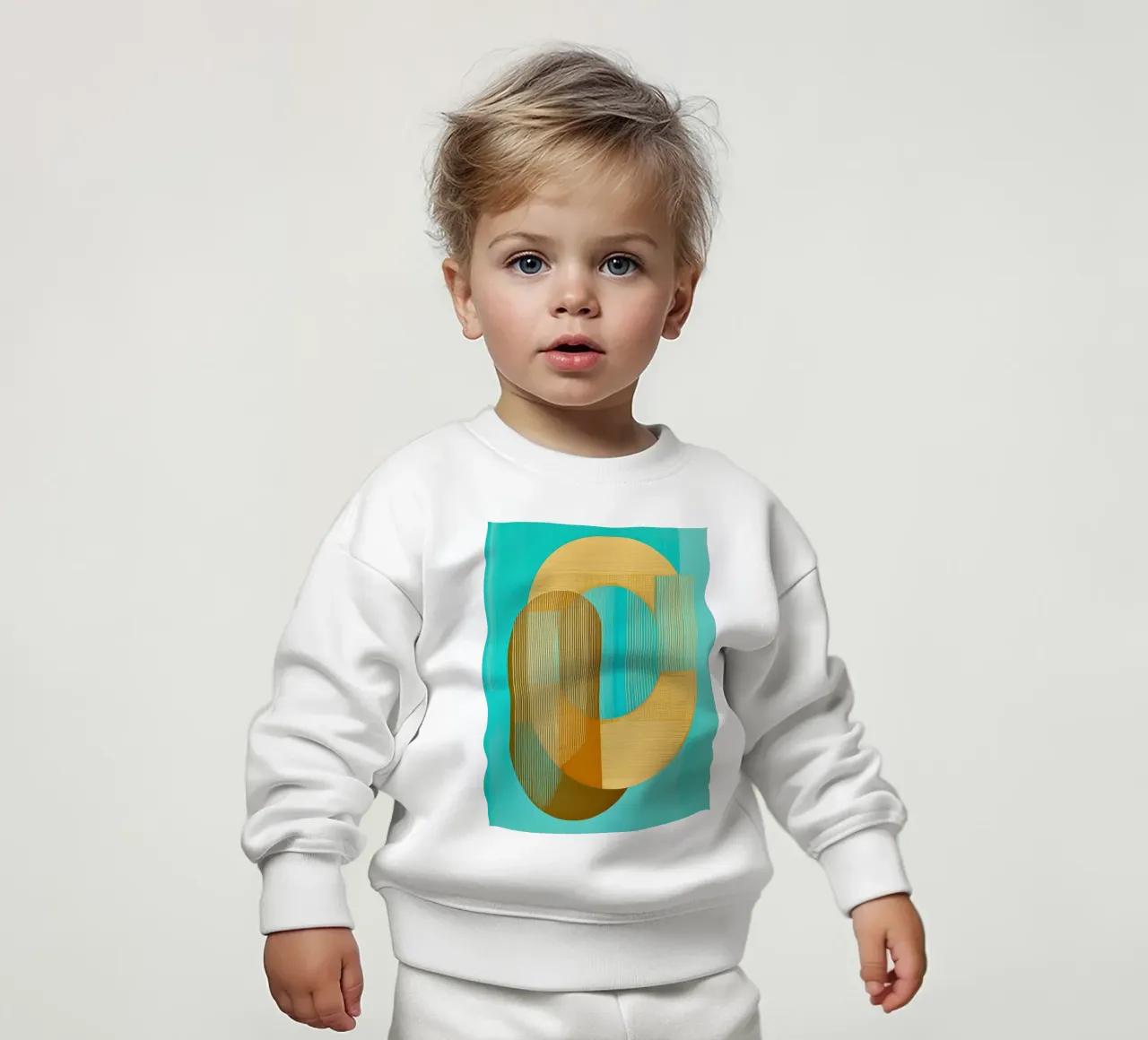 Abstract boho Baby Sweatshirt von Imagine
