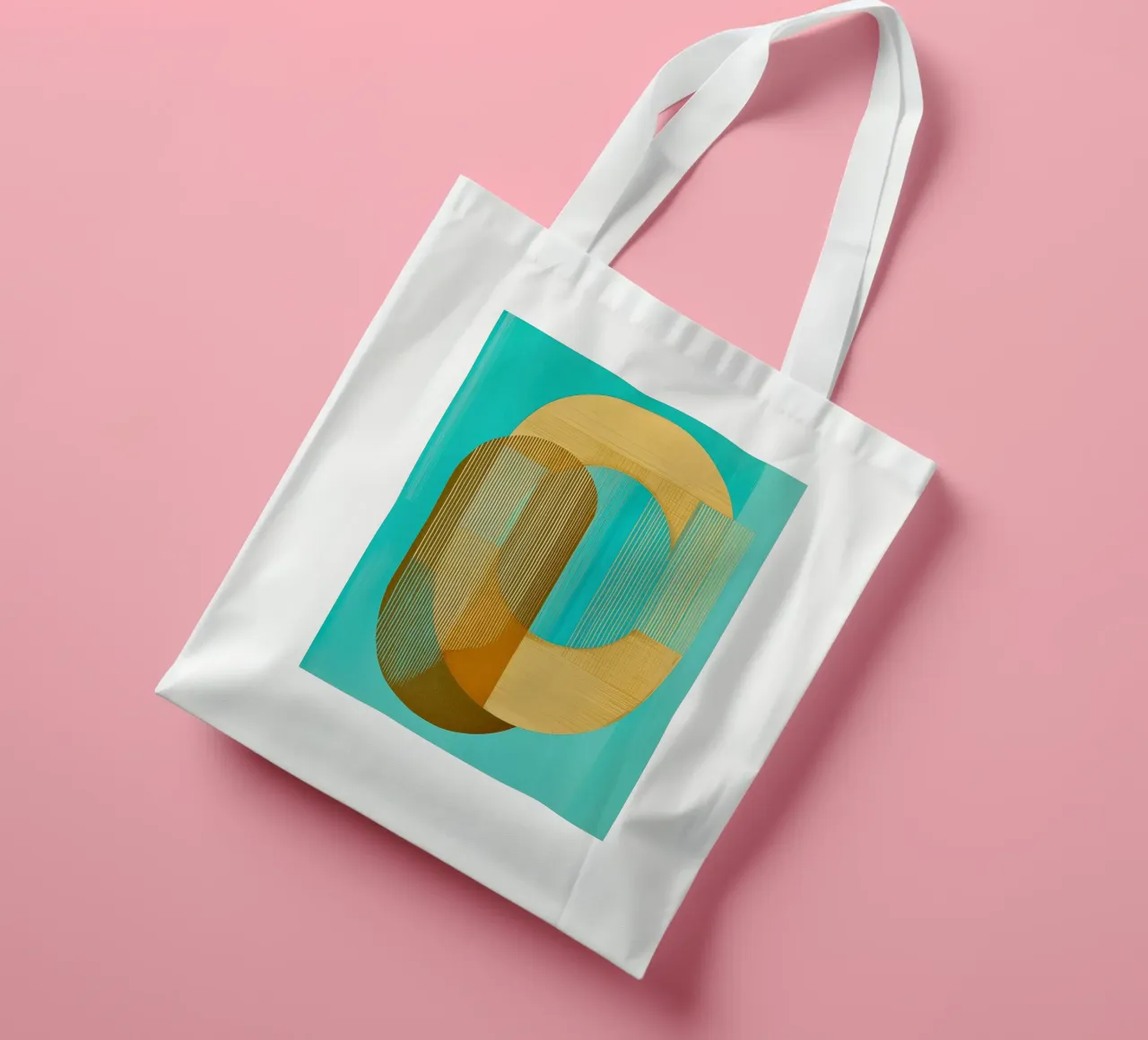 Abstract boho tote bag by Imagine