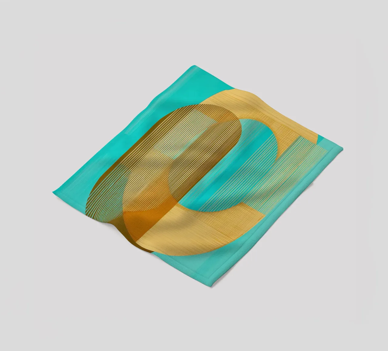 Abstract boho coperta in pile da Imagine