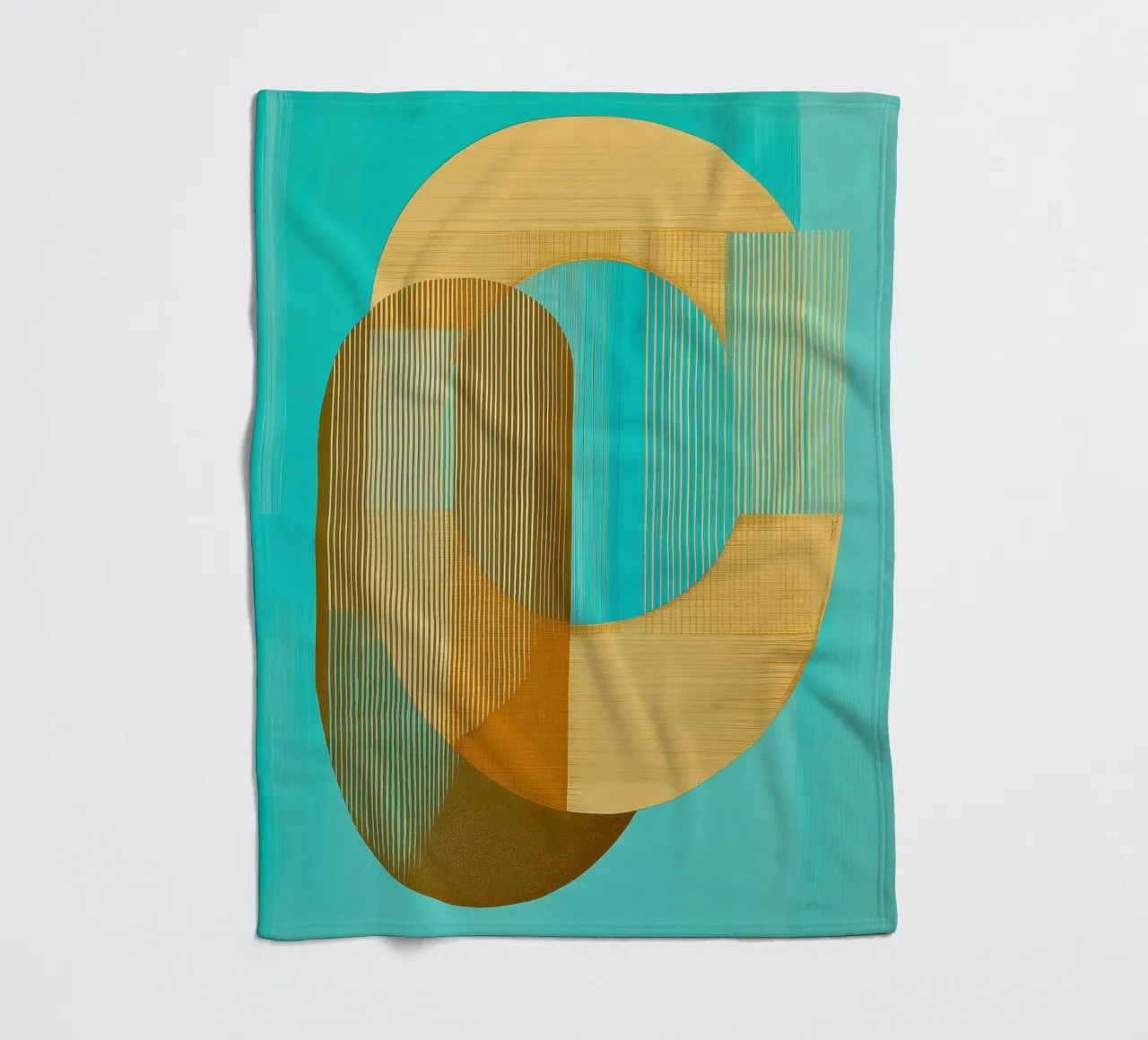 Abstract boho coperta in pile da Imagine