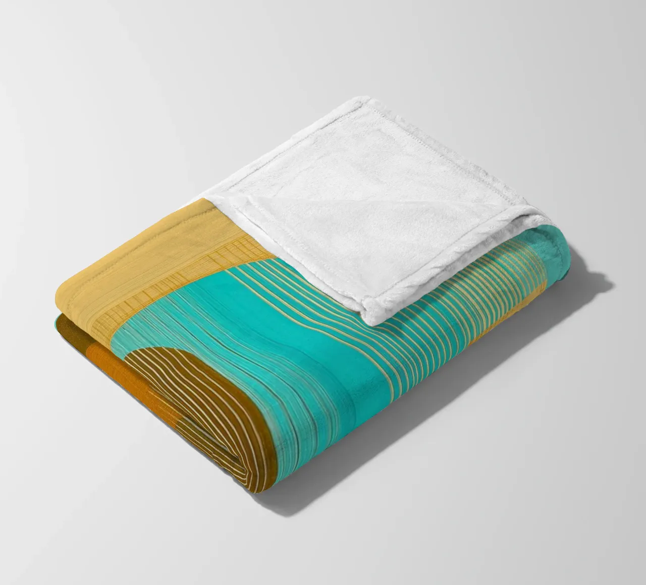 Abstract boho coperta in pile da Imagine