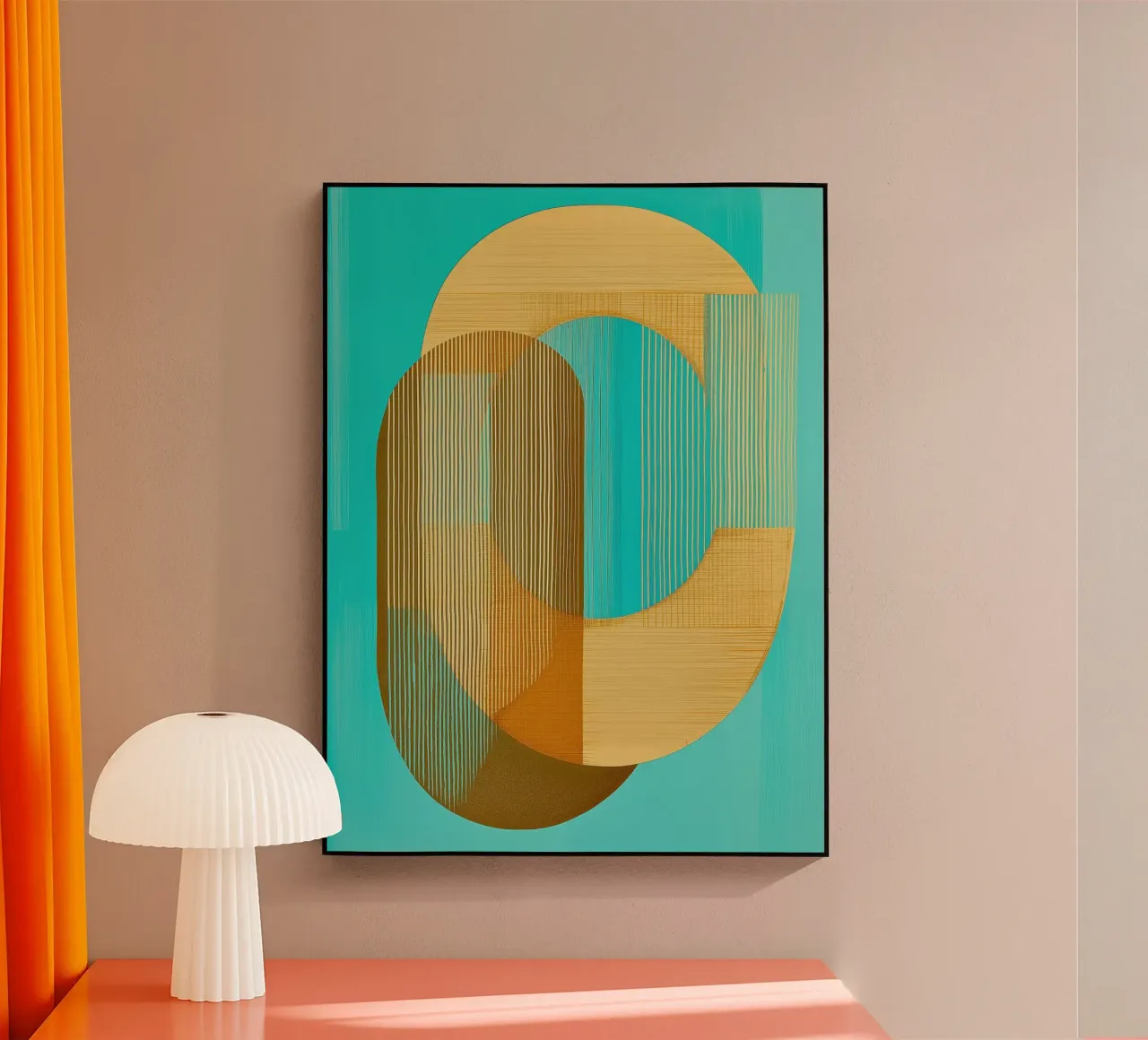 Abstract boho plexiglass da Imagine