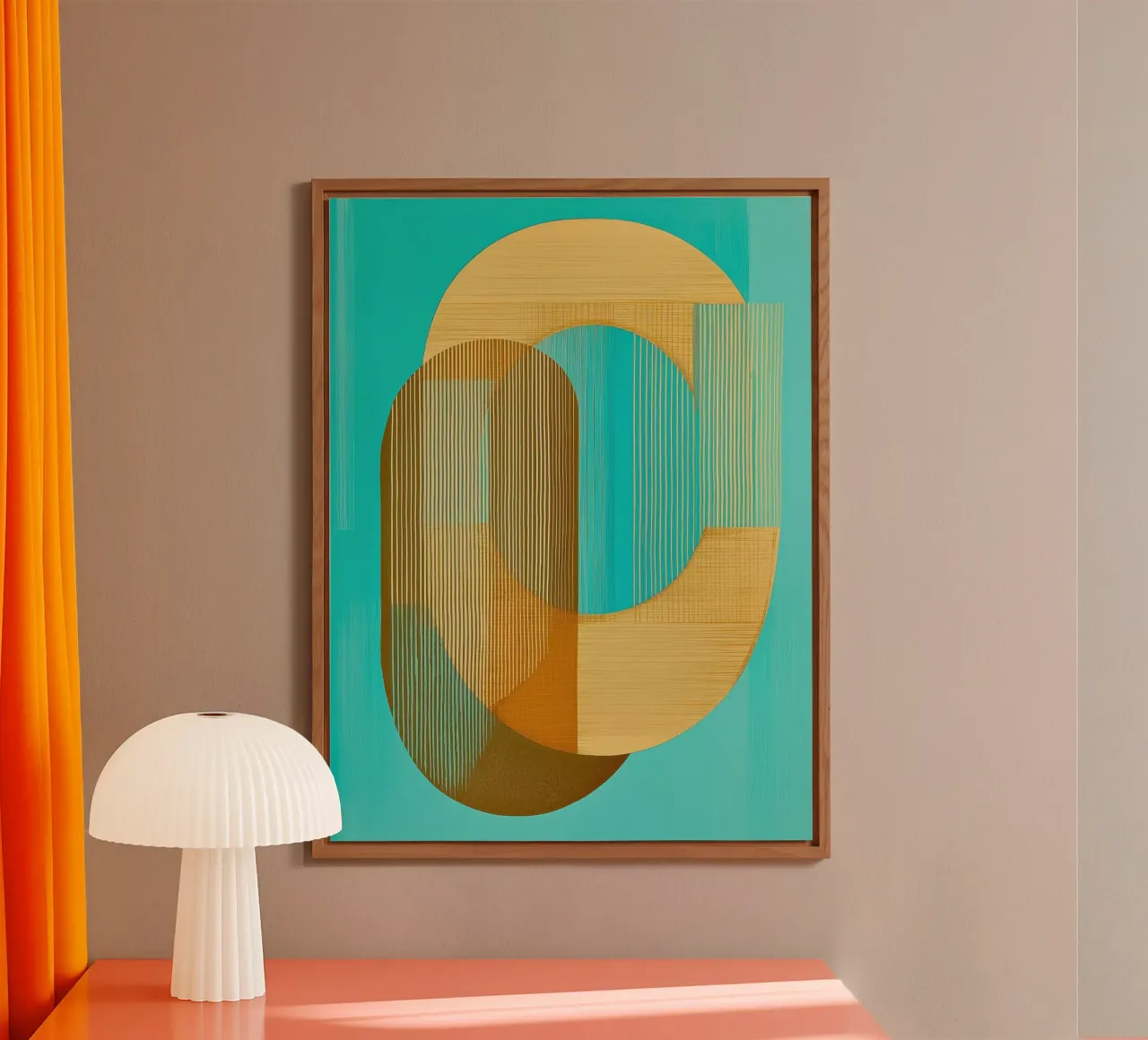 Abstract boho alluminio dibond da Imagine