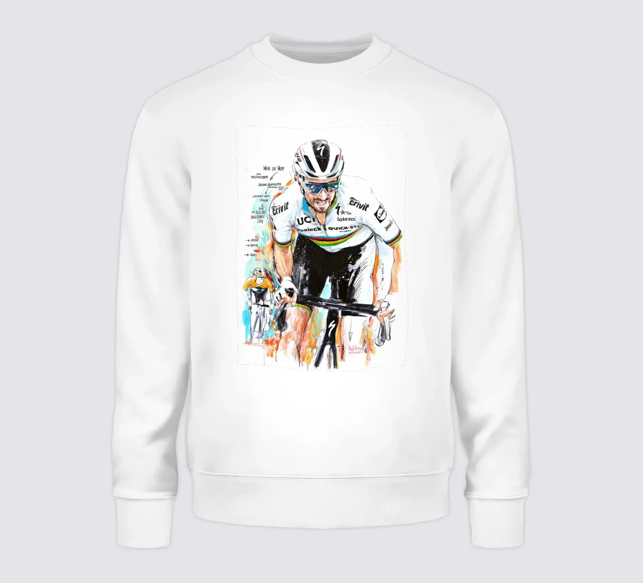 Il campione del mondo Julian Alaphilippe felpa da SPECIAL SHOP GENTHO UK