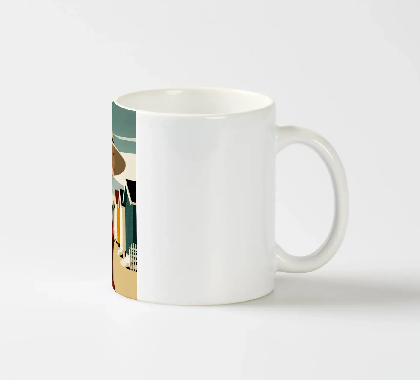 Cabine da bagno tazza in ceramica da M-Ulrich-Digital Art