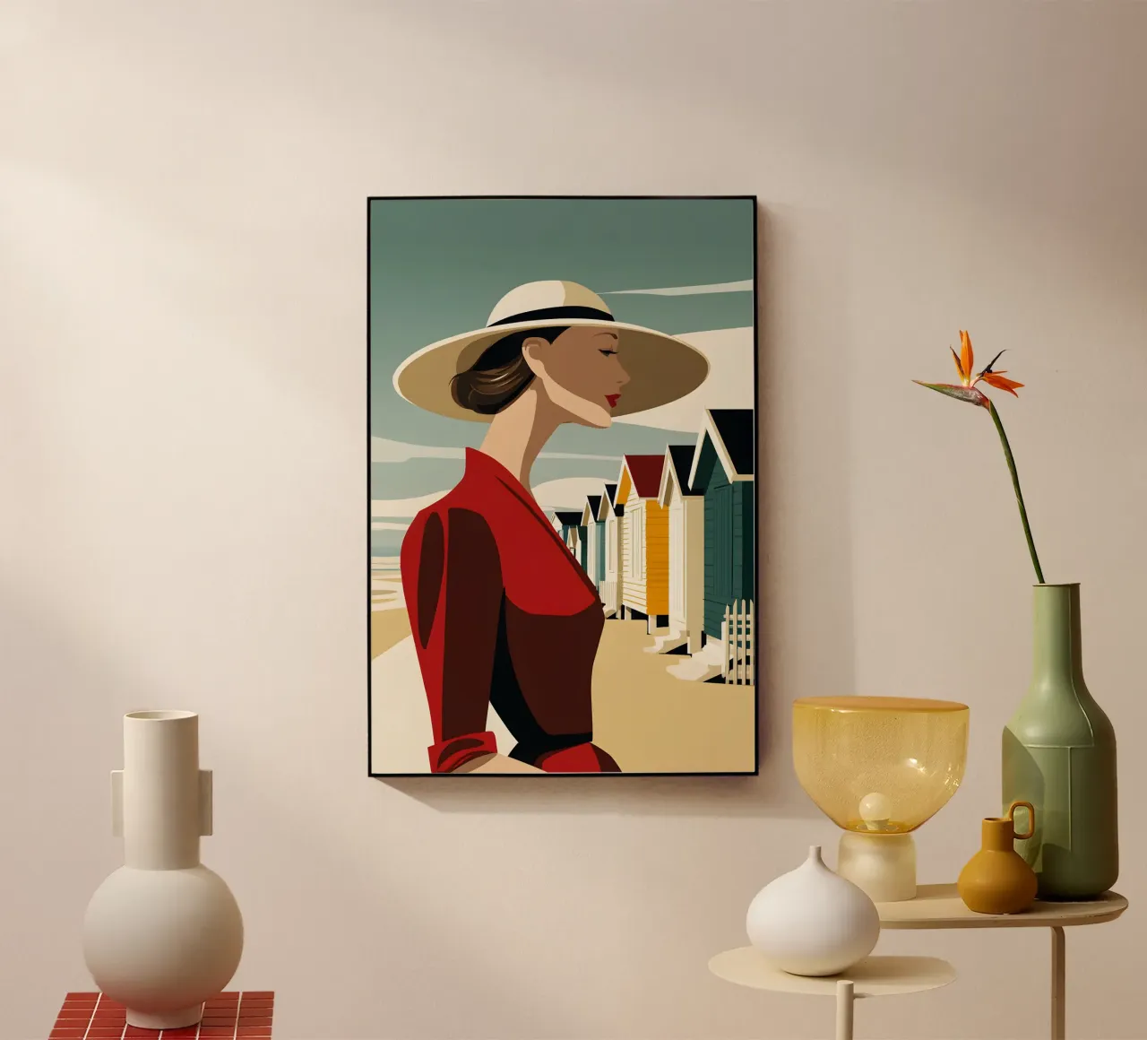 Bath cabins plexiglass da M-Ulrich-Digital Art