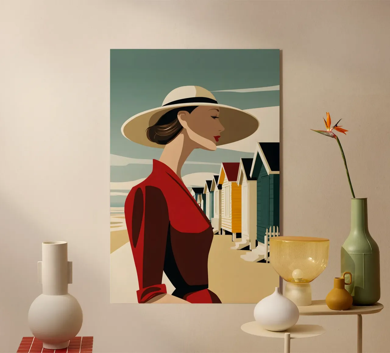 Bath cabins plexiglass da M-Ulrich-Digital Art