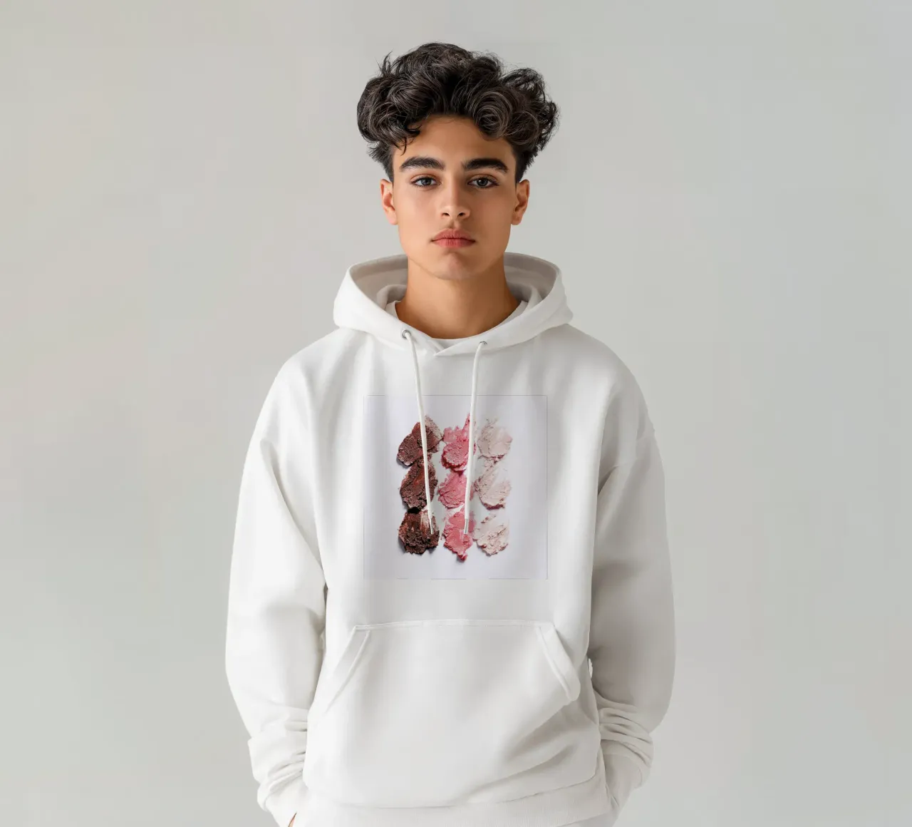 Textures 3 felpa con cappuccio da Kyla Elaine