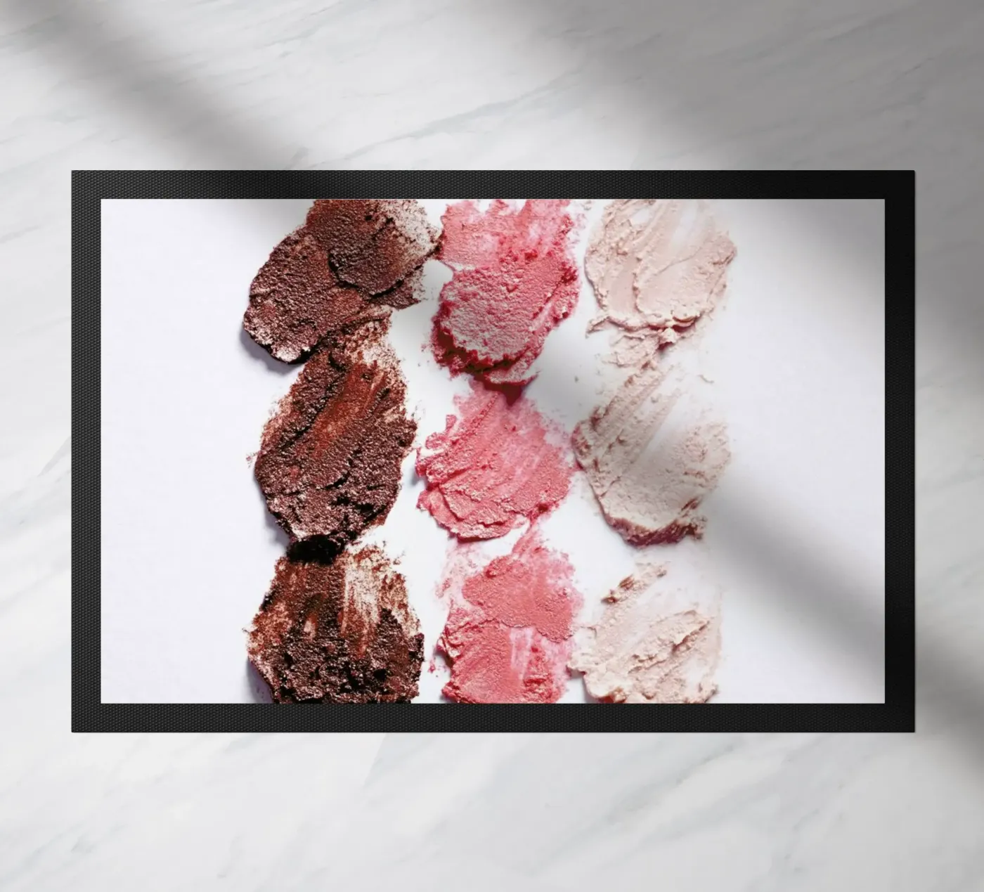 Textures 3 deurmat van Kyla Elaine