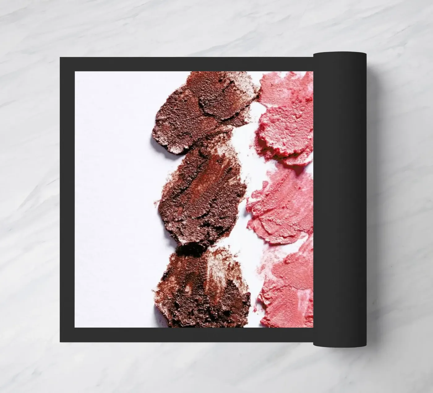 Textures 3 deurmat van Kyla Elaine