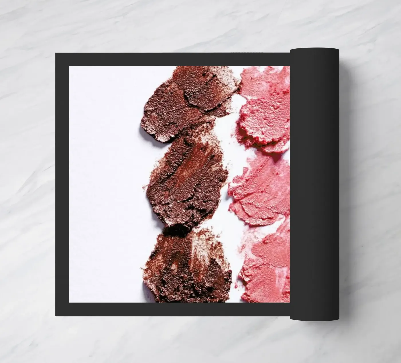 Textures 3 deurmat van Kyla Elaine