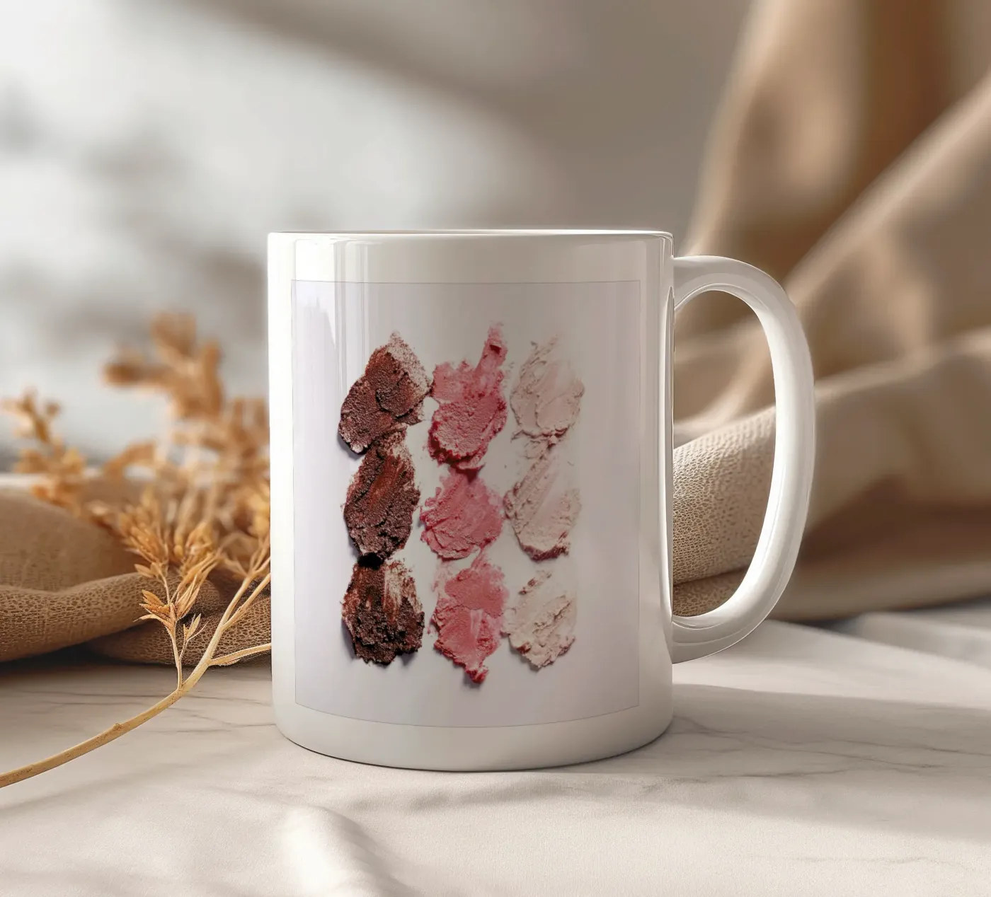 Textures 3 ceramic mug by Kyla Elaine