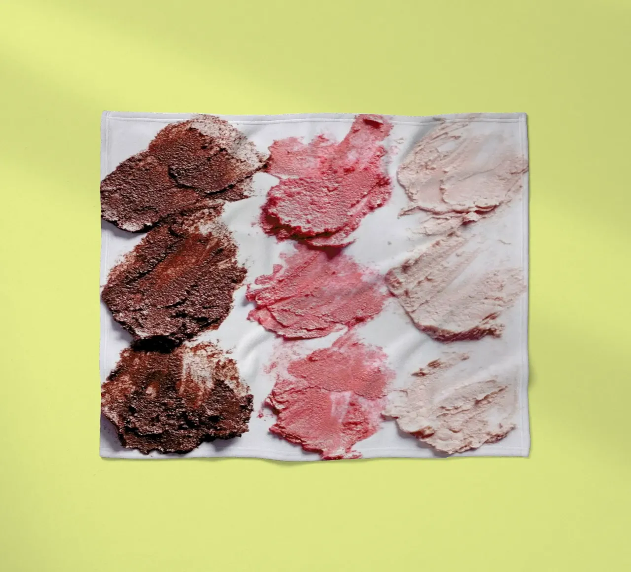 Textures 3 Fleecedecke von Kyla Elaine