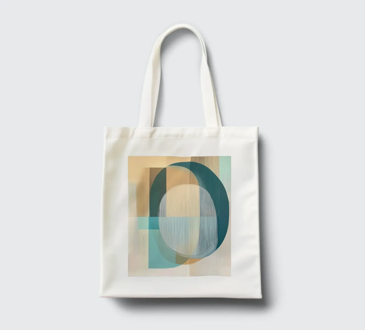 Abstract boho borsa in juta da Imagine