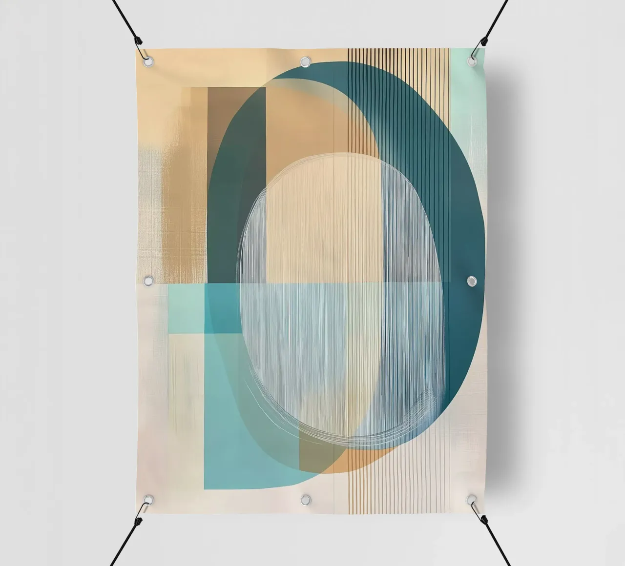 Abstract boho telo in pvc da Imagine