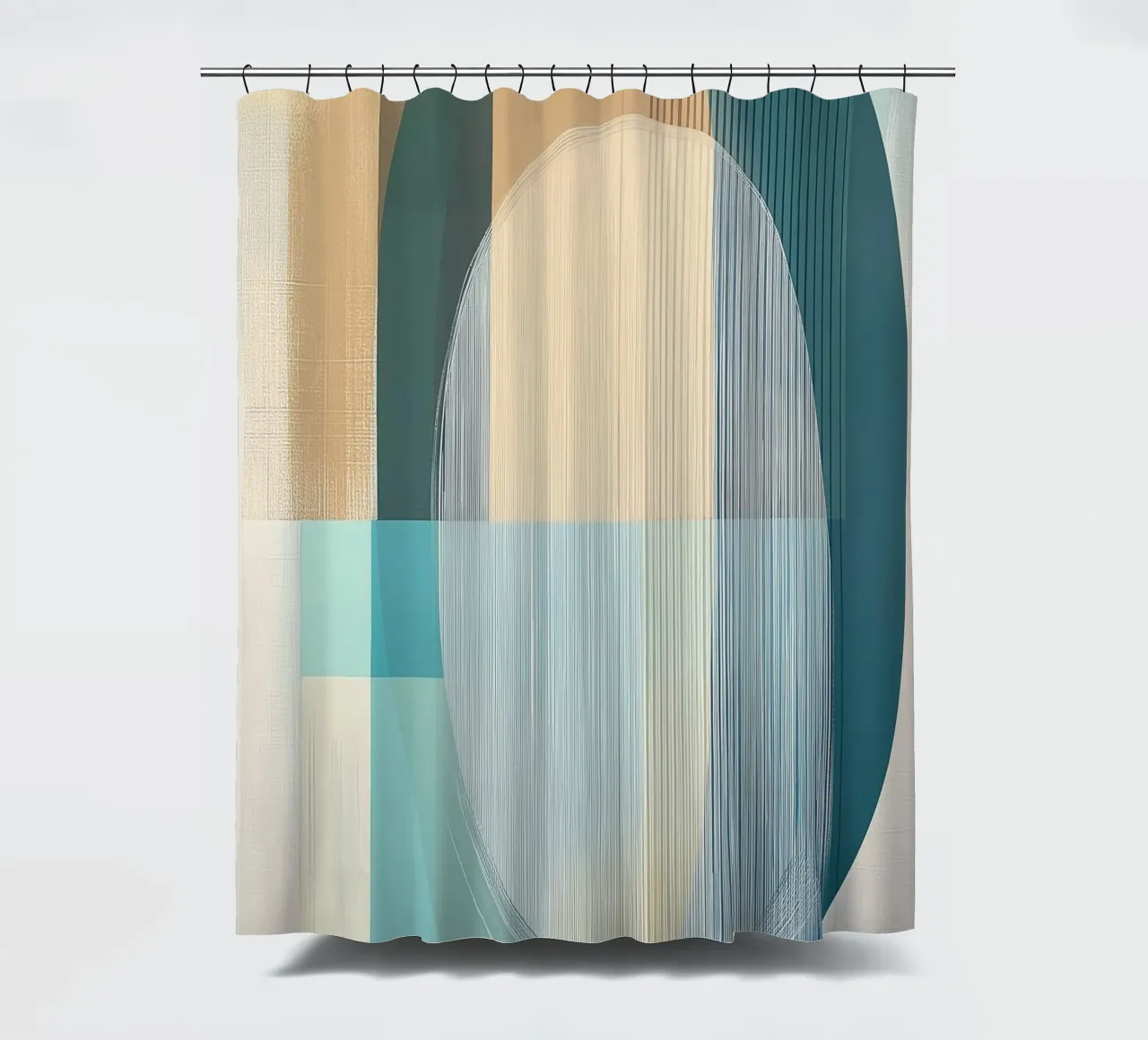 Abstract boho tenda da doccia da Imagine