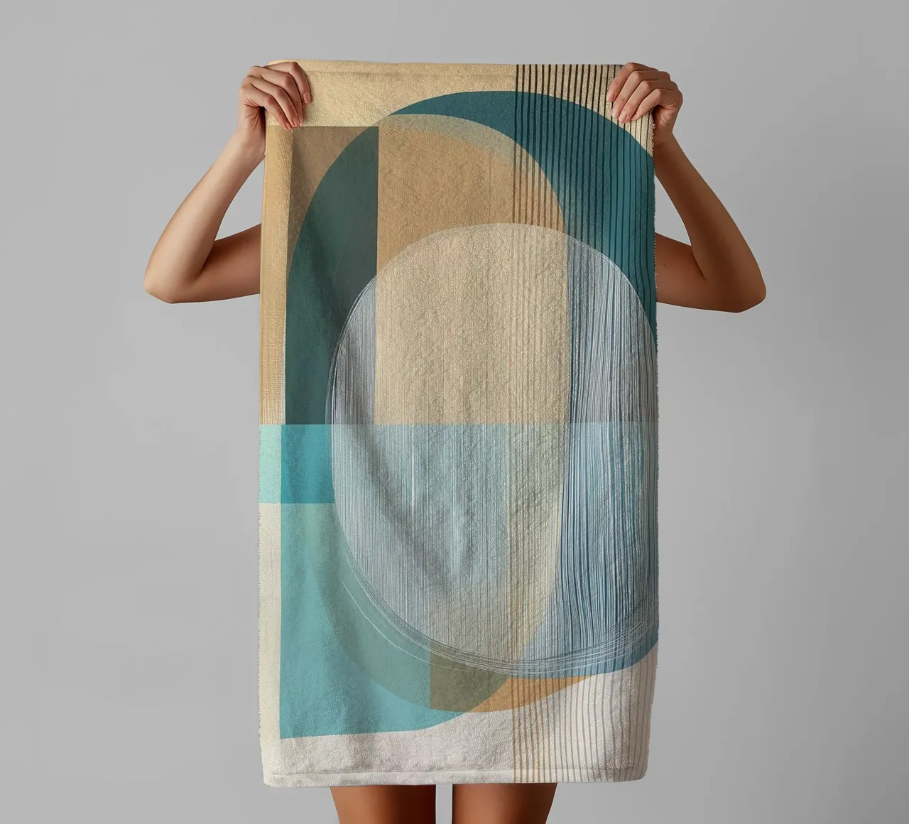Abstract boho asciugamano da bagno da Imagine