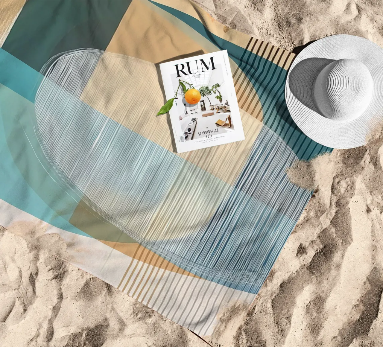 Abstract boho telo mare da Imagine