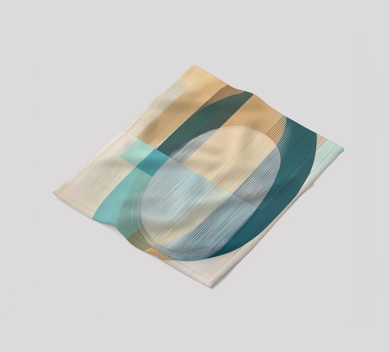 Abstract boho coperta in pile da Imagine