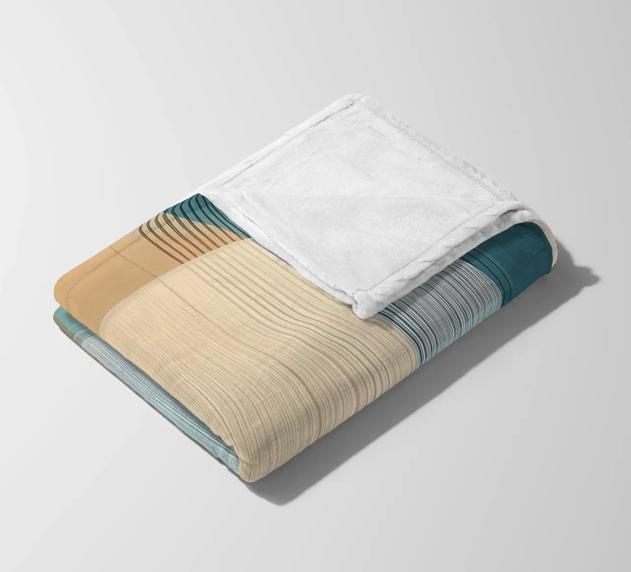 Abstract boho coperta in pile da Imagine