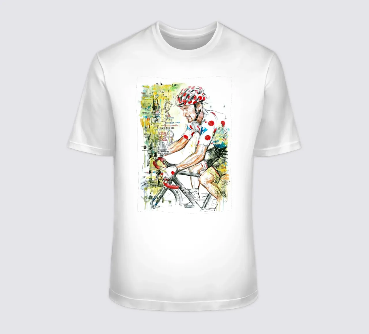 Maglia Polkadots Julian Alaphilippe t-shirt da SPECIAL SHOP GENTHO UK