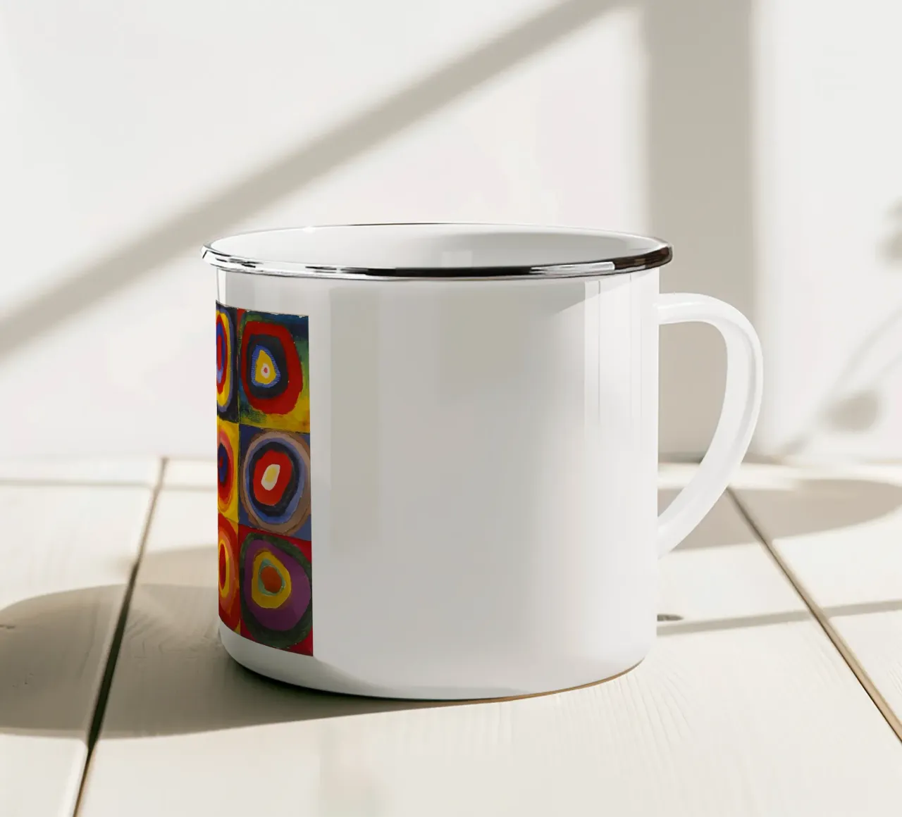 Studio del colore tazza in smalto da Jens Kruger
