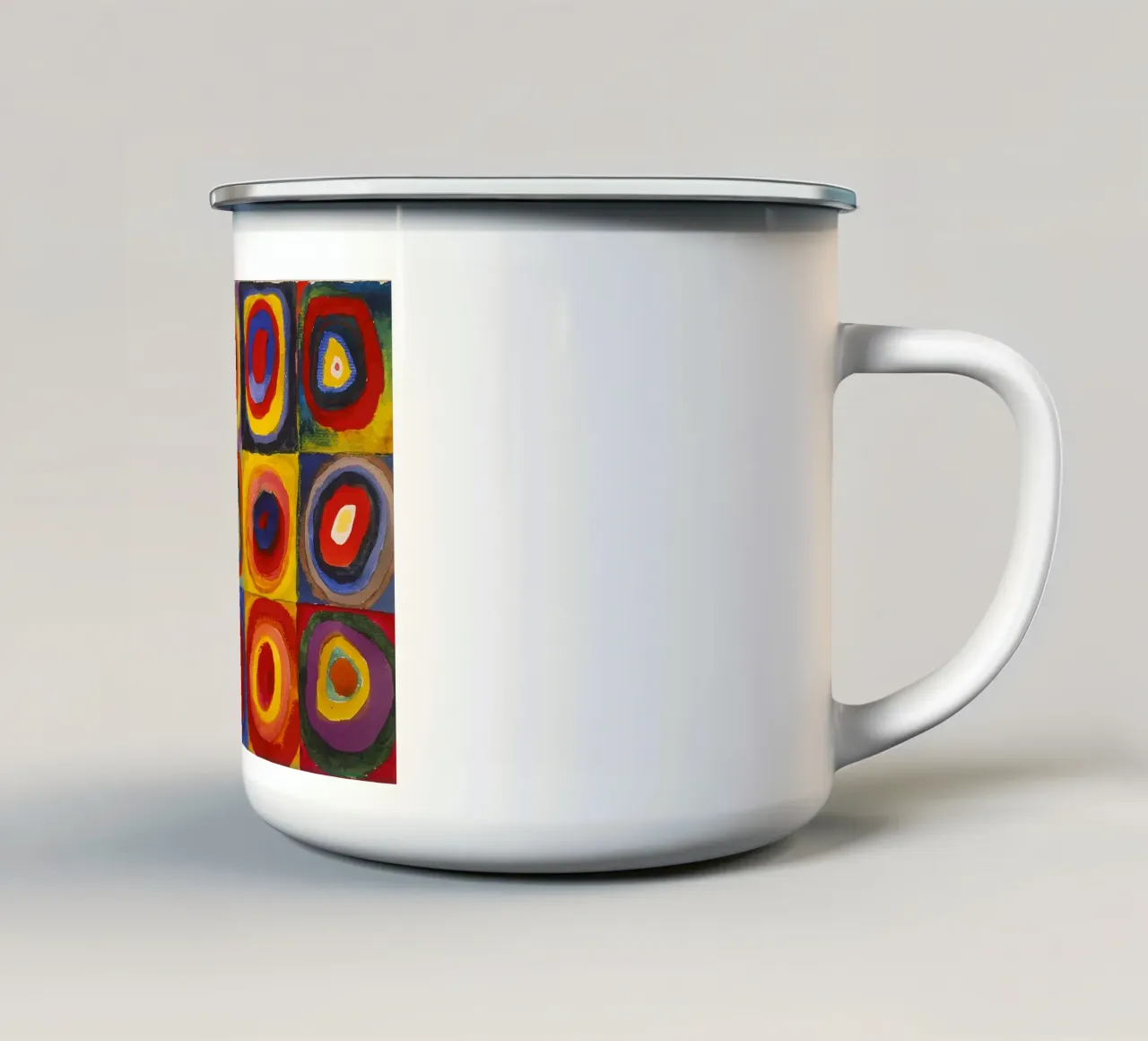 Studio del colore tazza in smalto da Jens Kruger