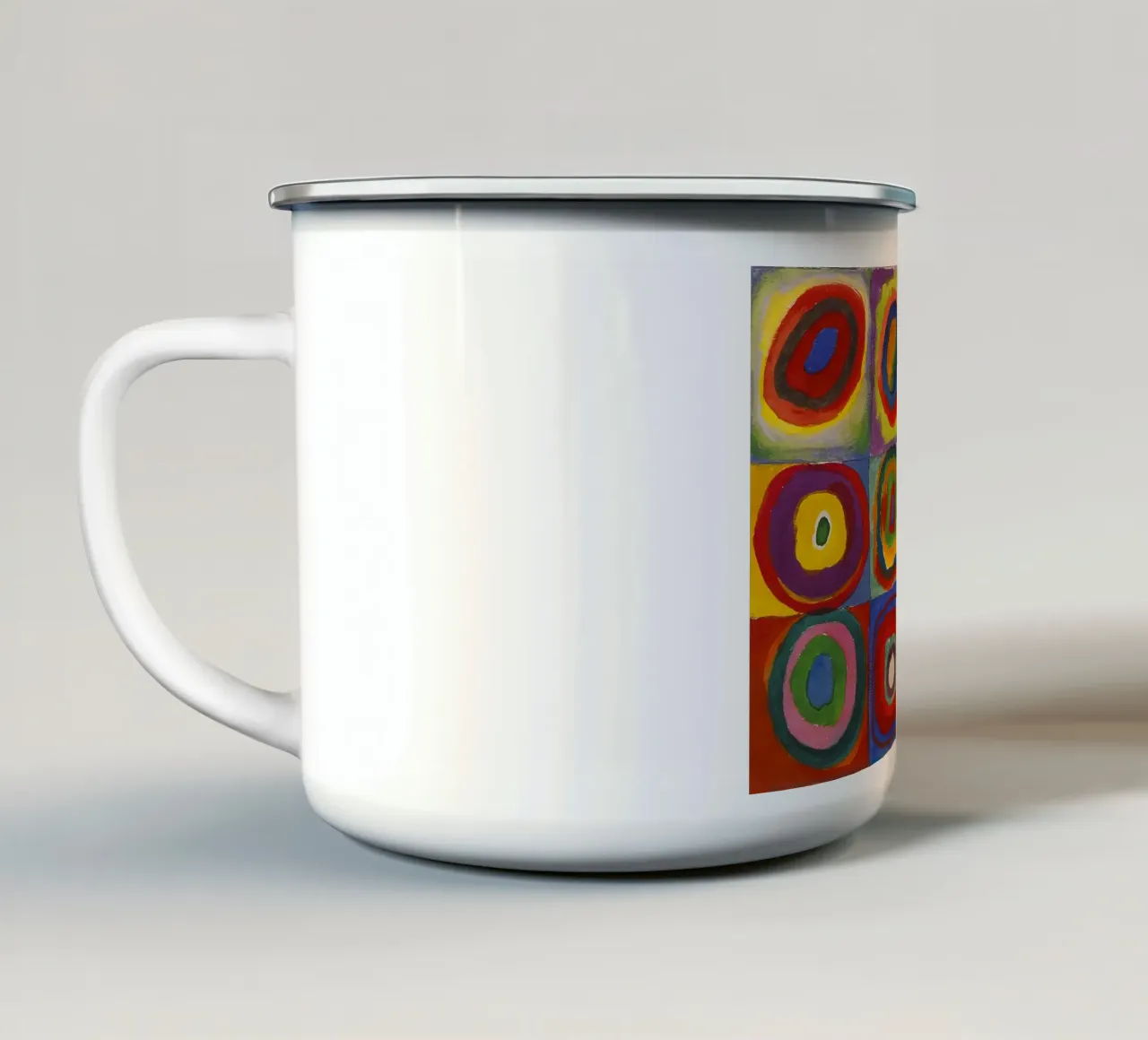 Studio del colore tazza in smalto da Jens Kruger