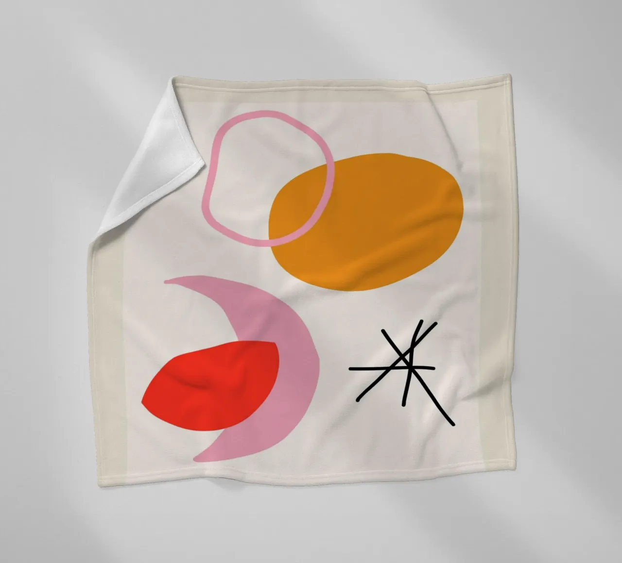 Abstract Modern Art coperta in pile da GraceDigitalArtCo