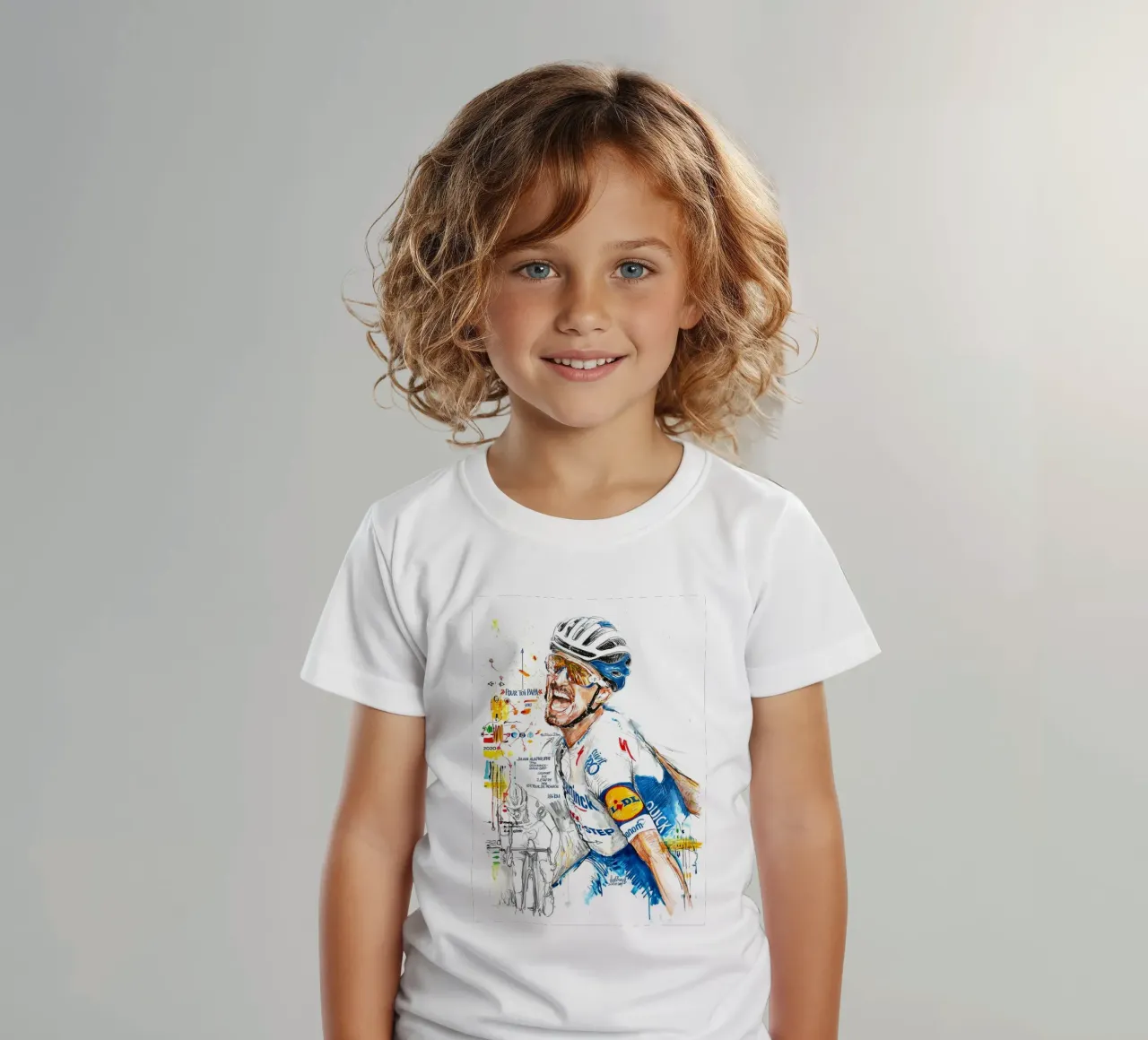 Julian Alaphilippe Deceuninck Quick Step t-shirt bambini da SPECIAL SHOP GENTHO UK