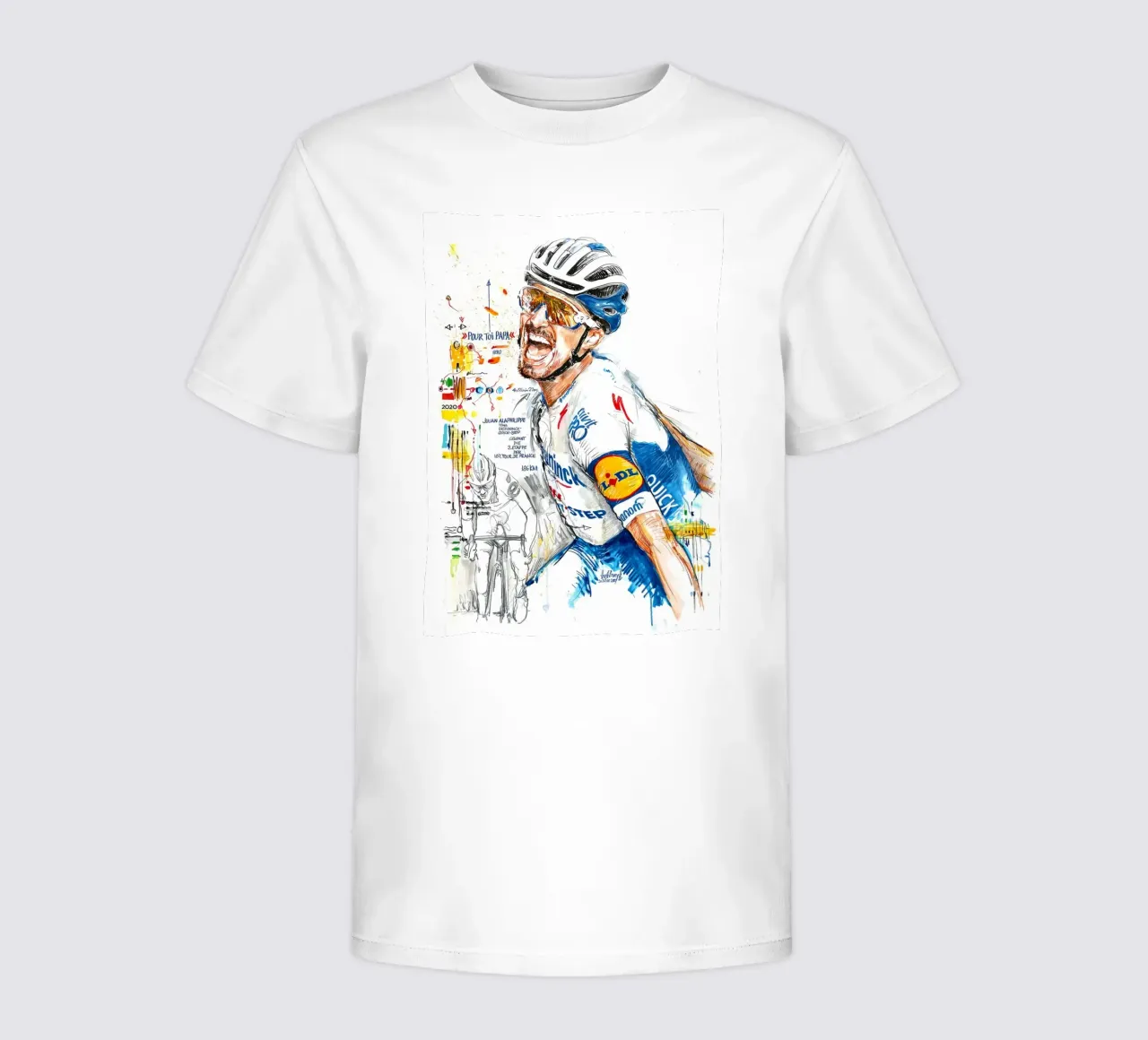 Julian Alaphilippe Deceuninck Quick Step t-shirt bambini da SPECIAL SHOP GENTHO UK